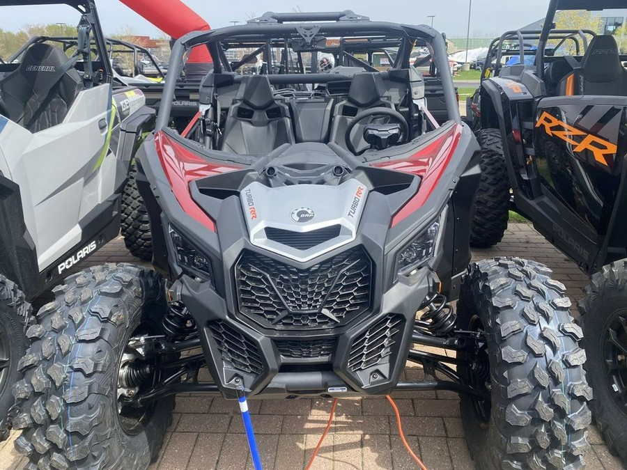 2024 Can-Am® Maverick X3 DS Turbo RR Fiery Red & Hyper Silver