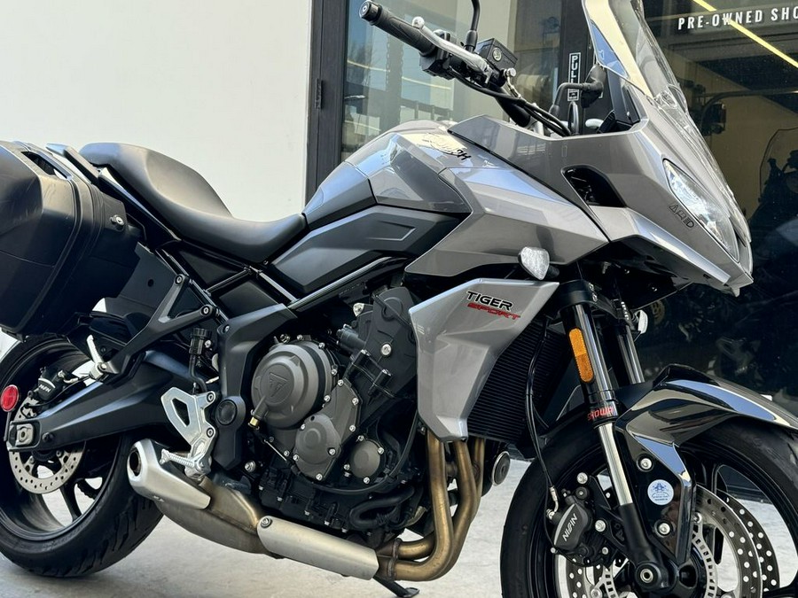 2022 Triumph Tiger Sport 660 Graphite/Sapphire Black