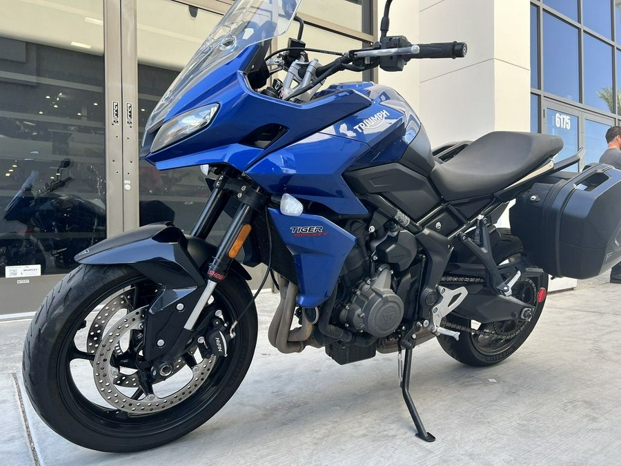 2022 Triumph Tiger Sport 660 Lucerne Blue/Sapphire Black