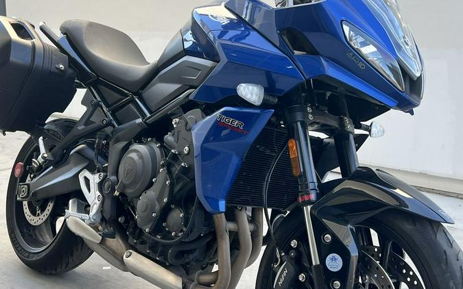 2022 Triumph Tiger Sport 660 Lucerne Blue/Sapphire Black