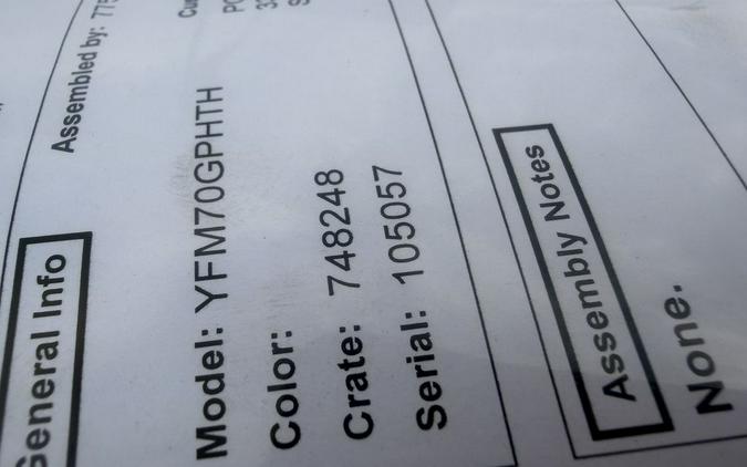 2026 Yamaha Grizzly EPS Camo