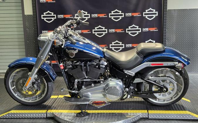 2018 Harley-Davidson 115th Anniversary Fat Boy 114 Legend Blue/Vivid Black