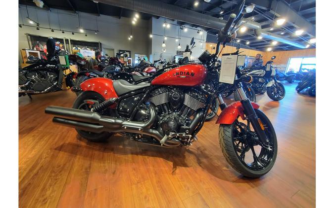 2024 Indian Motorcycle CHIEF DARK HORSE, SUNSET RED METALLIC, 49ST