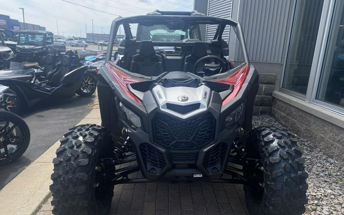 2024 Can-Am® Maverick X3 DS Turbo Fiery Red & Hyper Silver