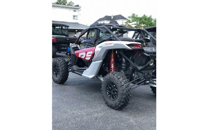 2024 Can-Am Maverick X3 RS Turbo RR Red & Silver