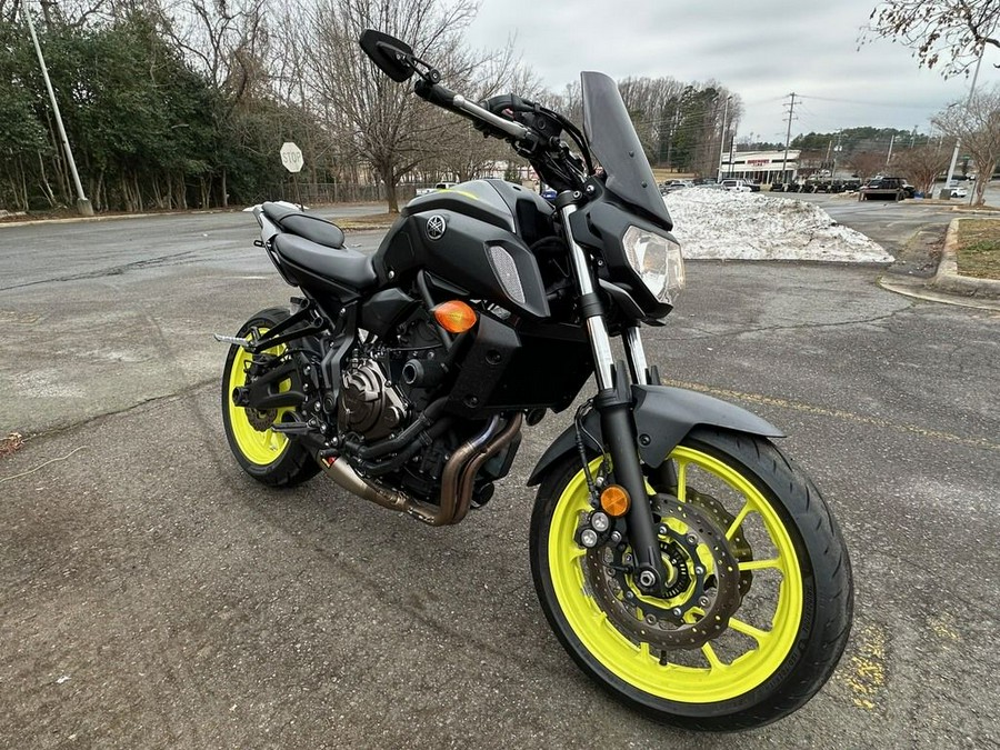 2018 Yamaha MT 07