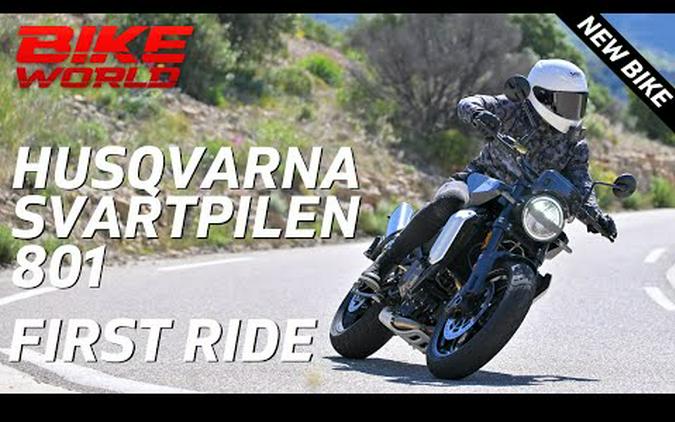 New 2024 Husqvarna Svartpilen 801 | First Ride