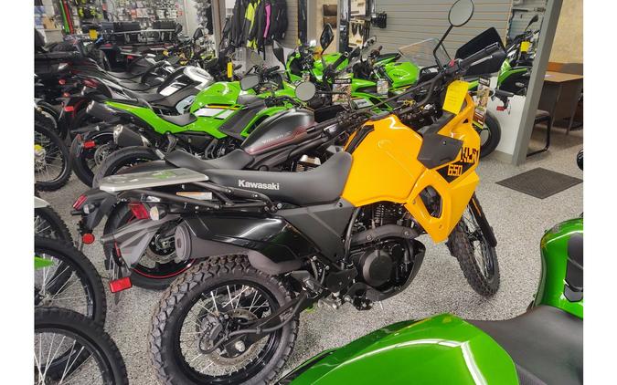 2026 KLR 650 - Yellow - Kawasaki