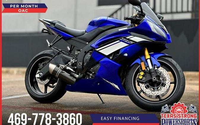 2012 Yamaha YZF R6