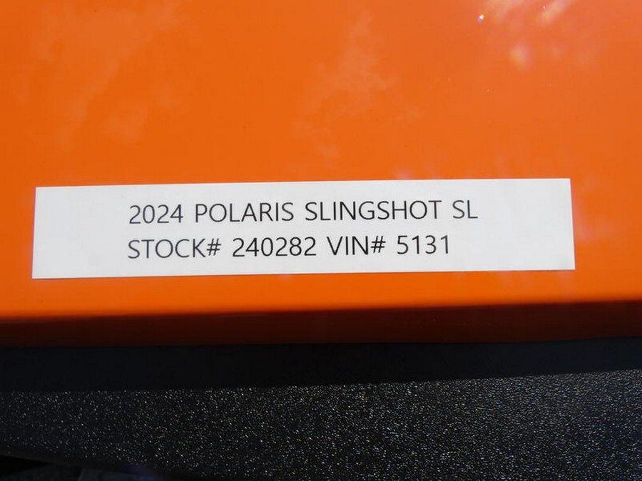 2024 Polaris Slingshot® SL Volt Orange