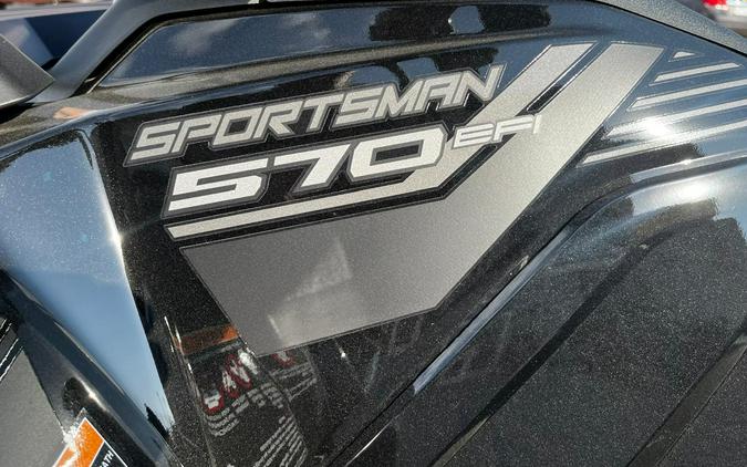 2026 Polaris SPORTSMAN 570 TRAIL ONYX BLACK