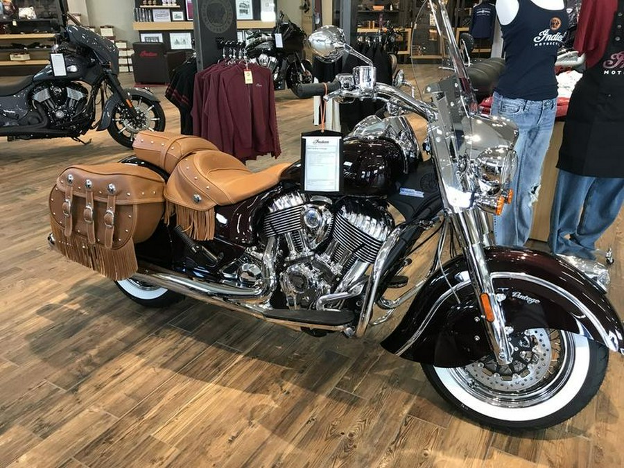 2021 Indian Motorcycle® Vintage Crimson Metallic