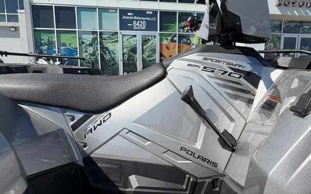 2026 Polaris SPORTSMAN 570 ULTIMATE TURBO SILVER