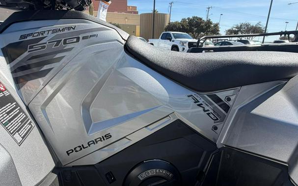 2026 Polaris SPORTSMAN 570 ULTIMATE TURBO SILVER