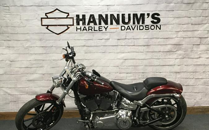 2015 Harley-Davidson Breakout Mysterious Red Sunglo FXSB