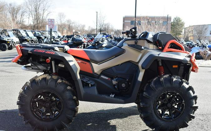 2023 Can-Am® Outlander X mr 1000R Liquid Titanium & Can-Am Red