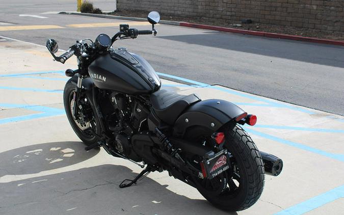 2026 Indian Motorcycle® Scout® Bobber Limited +Tech Black Smoke