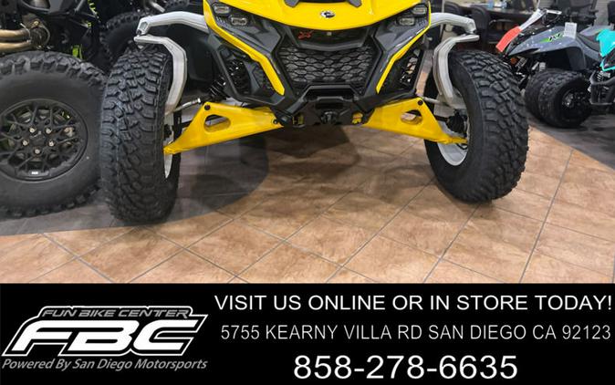 2024 Can-Am® Maverick R X RS Carbon Black & Neo Yellow