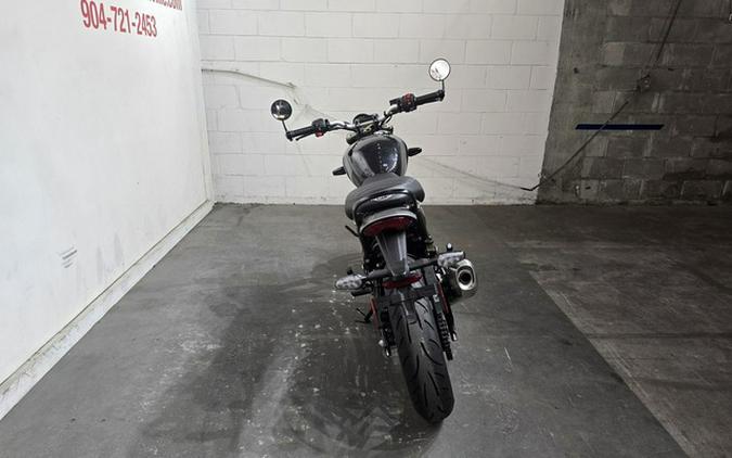 2025 Triumph Speed 400 Phantom Black / Storm Grey Carnival Red Storm Grey