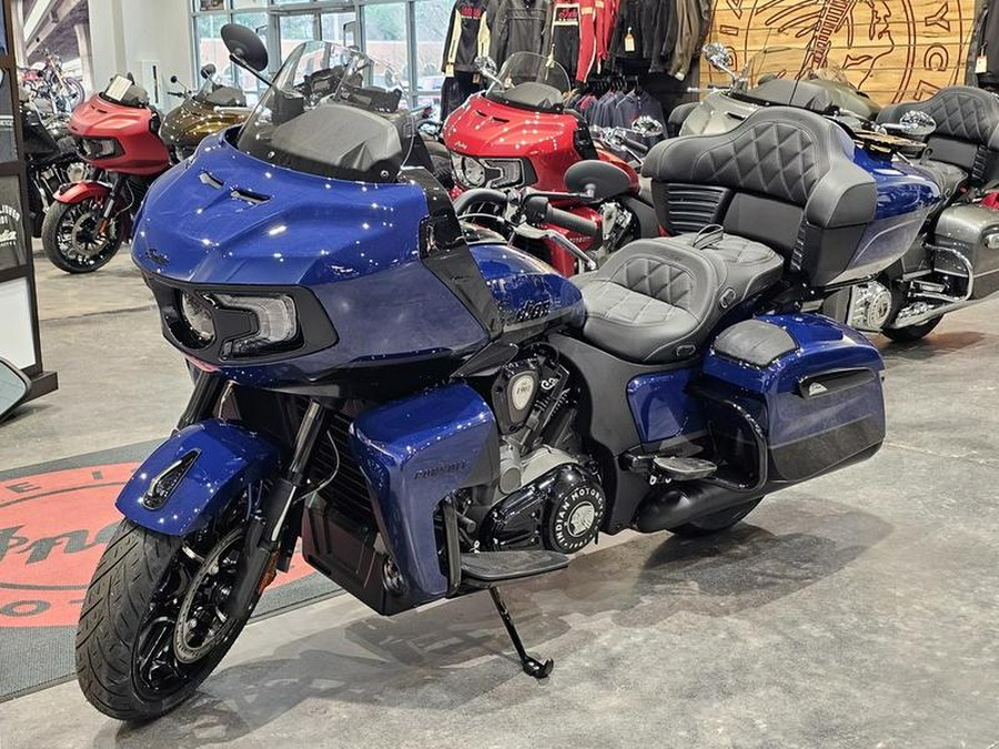 2024 Indian Motorcycle® Pursuit® Dark Horse® with PowerBand Audio Package Springfield Blue