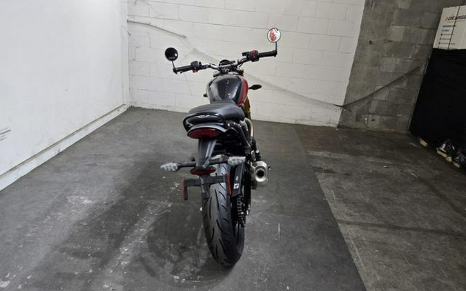 2025 Triumph Speed 400 Carnival Red Storm Grey