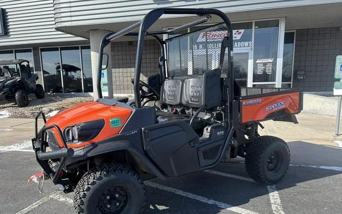 2019 Kubota RTV-XG850 Sidekick