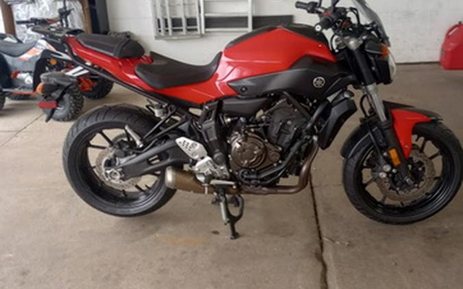 2017 Yamaha FZ 07