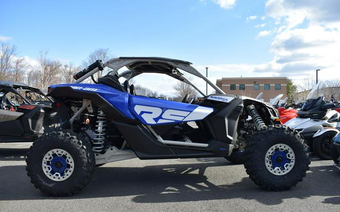 2023 Can-Am® Maverick X3 X rs Turbo RR With Smart-Shox Intense Blue / Carbon Black / Cha