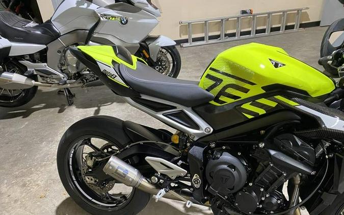 2024 Triumph Street Triple 765 Moto2 Edition Racing Yellow