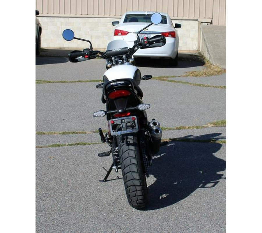 2026 Triumph Scrambler 400 XC Vanilla White
