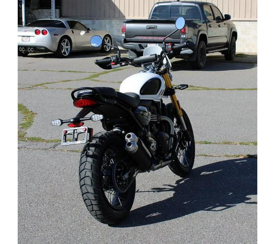 2026 Triumph Scrambler 400 XC Vanilla White