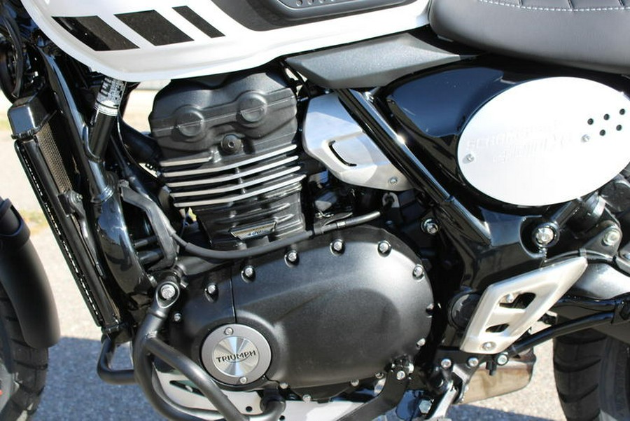 2026 Triumph Scrambler 400 XC Vanilla White