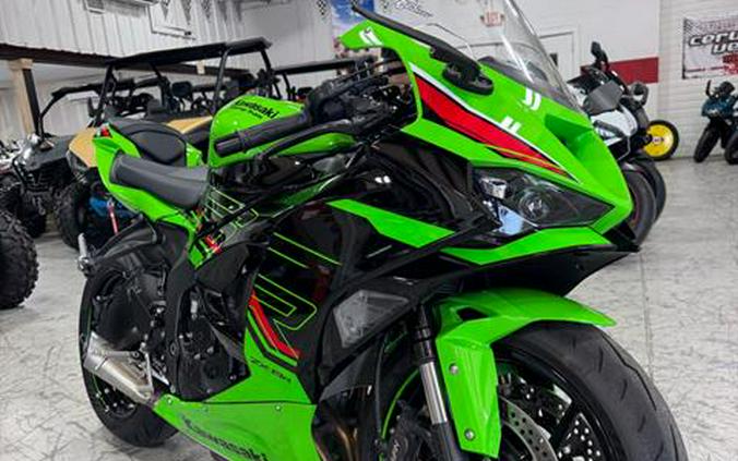 2024 Kawasaki Ninja ZX-6R KRT Edition