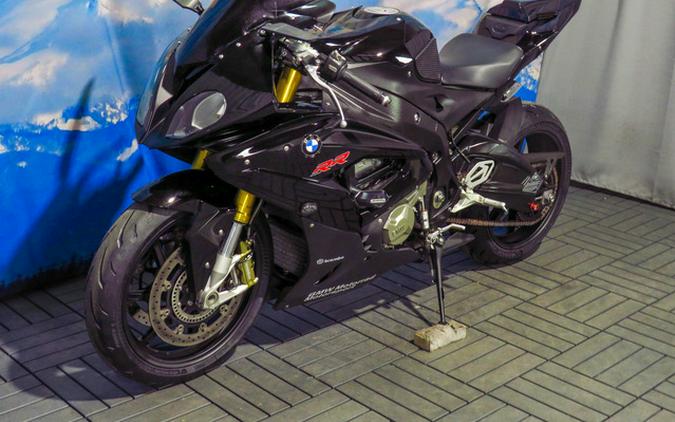 2016 BMW S 1000 RR Premium Black Storm Metallic
