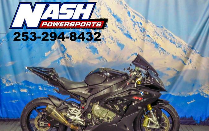 2016 BMW S 1000 RR Premium Black Storm Metallic