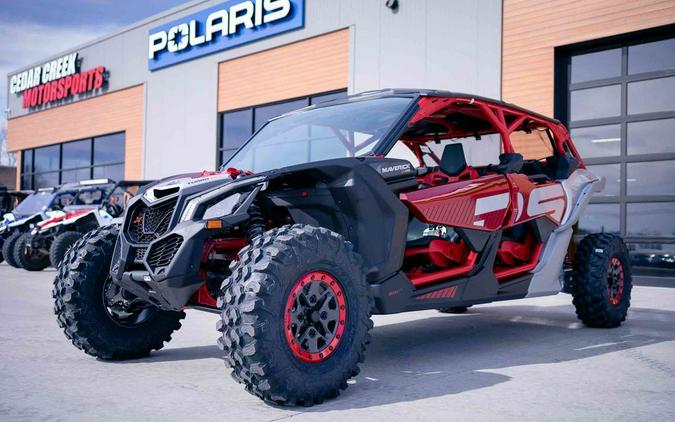 2024 Can-Am® Maverick X3 MAX X ds Turbo RR Fiery Red & Hyper Silver