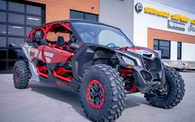 2024 Can-Am® Maverick X3 MAX X ds Turbo RR Fiery Red & Hyper Silver