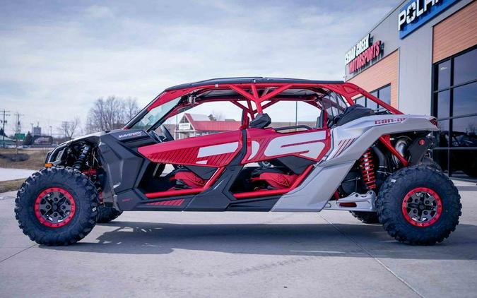 2024 Can-Am® Maverick X3 MAX X ds Turbo RR Fiery Red & Hyper Silver