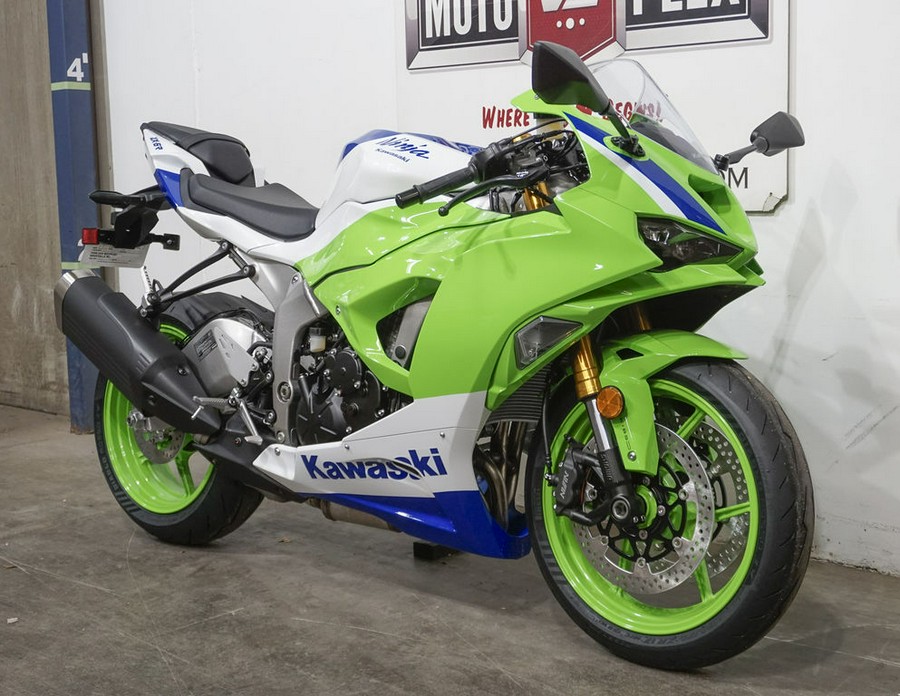 2024 Kawasaki Ninja® ZX™-6R 40th Anniversary Edition ABS