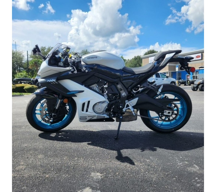 2026 CFMOTO 675SS CF650-10US - NEBULA WHITE