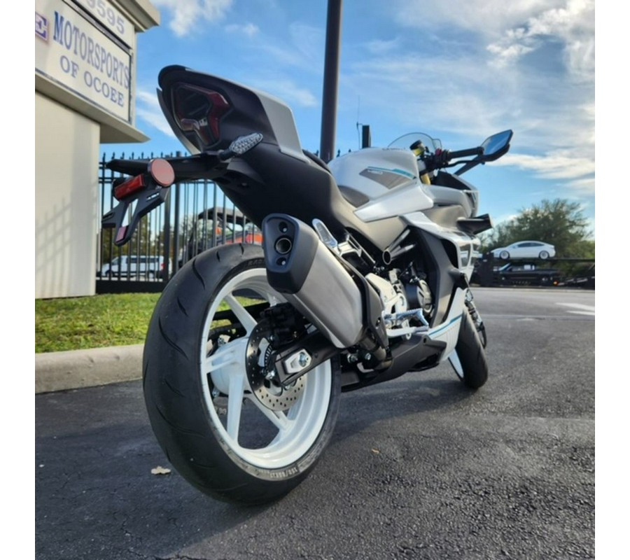 2026 CFMOTO 450SS CF400-12US - NEBULA WHITE