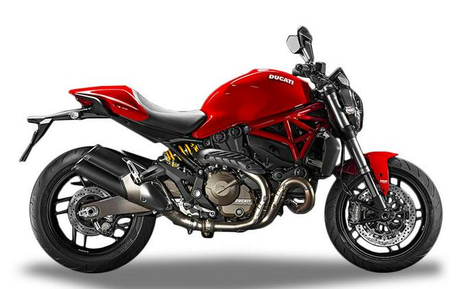 2016 Ducati Monster 821 Red