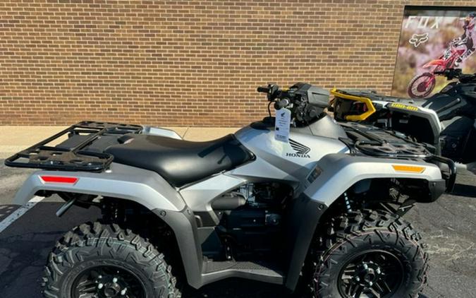 2024 Honda Fourtrax Rubicon 4X4 Automatic Matte Silver Metall