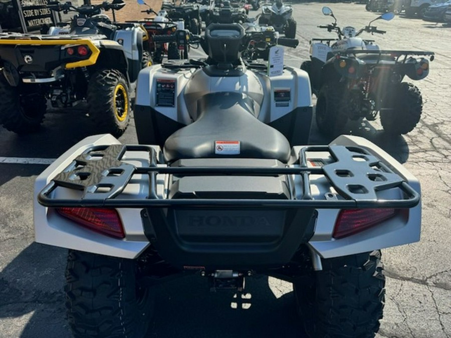 2024 Honda Fourtrax Rubicon 4X4 Automatic Matte Silver Metall