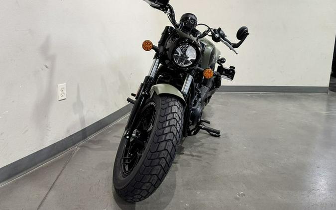 2026 Indian Scout Bobber Limited +Tech Moss Green Smoke