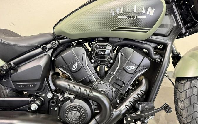 2026 Indian Scout Bobber Limited +Tech Moss Green Smoke