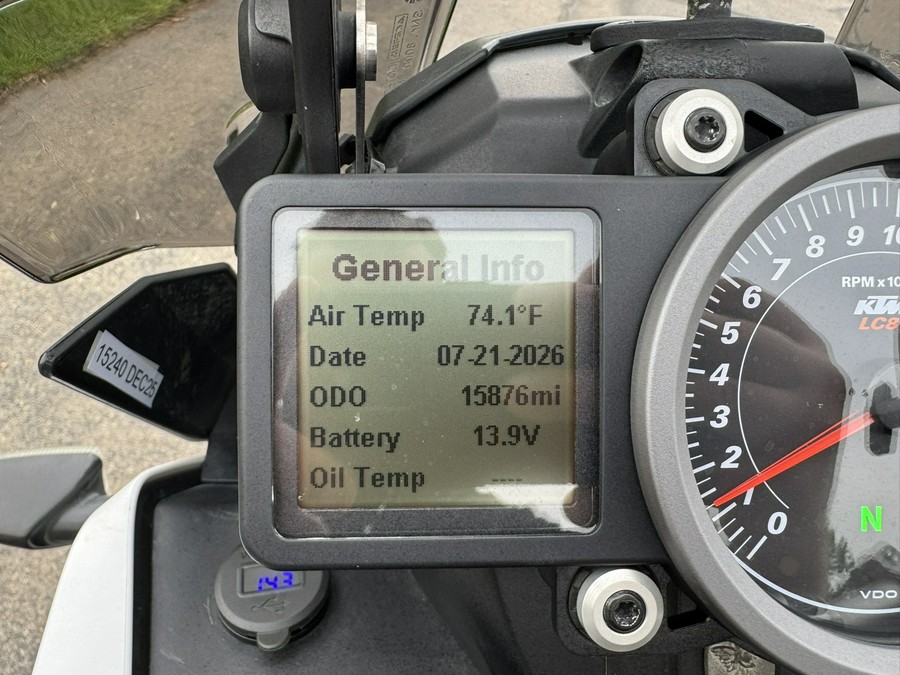2018 KTM 1090 Adventure R