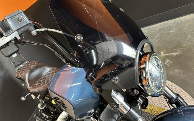 2022 Indian Scout ABS Icon Blue Slate SmokeSilver