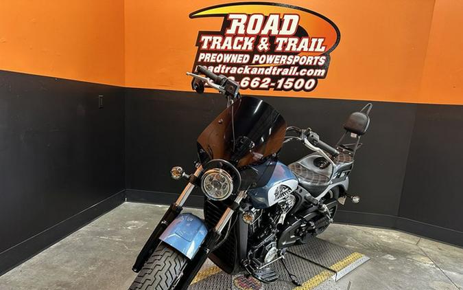 2022 Indian Scout ABS Icon Blue Slate SmokeSilver
