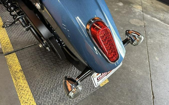 2022 Indian Scout ABS Icon Blue Slate SmokeSilver